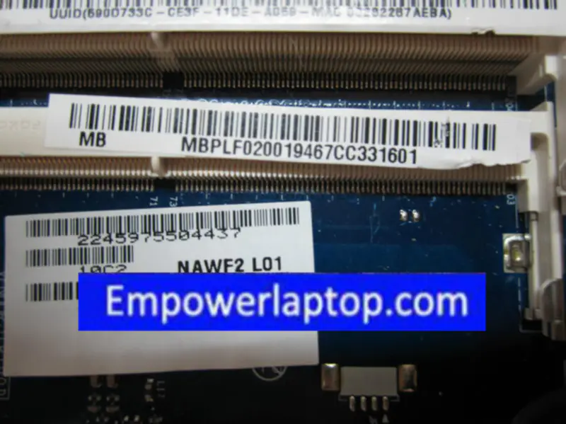 Acer Aspire 5732 5732G 5732Z LA-4853P Motherboard