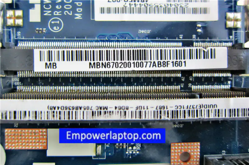 Acer E527 E627 5532 5517 NCWG0 motherboard