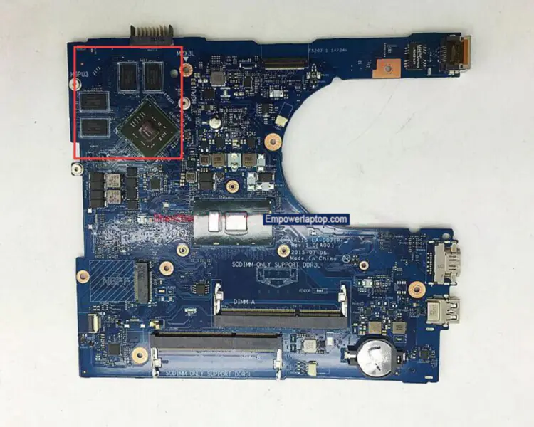 Μητρική πλακέτα Dell 5559 AAL15 LA-D071P