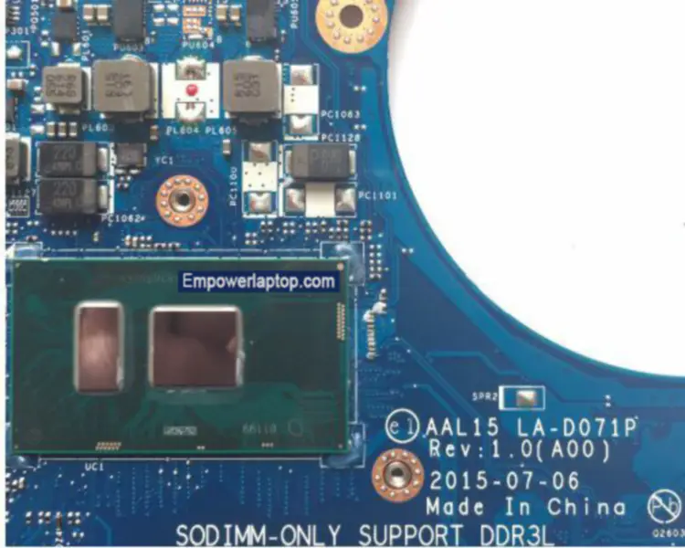 Μητρική πλακέτα Dell 5559 AAL15 LA-D071P