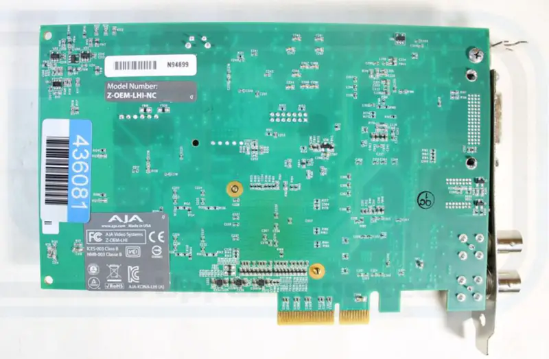 AJA Kona LHi (A) Z-OEM-LHI-NC Κάρτα λήψης βίντεο HDMI PCI-e AJA Kona LHi (A) Z-OEM-LHI-NC