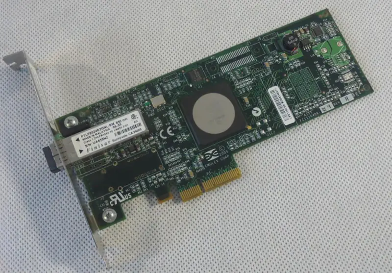 Emulex LPE1150-E 4Gbit PCIe x4 FC Προσαρμογέας προσαρμογέα HBA οπτικών ινών FC1120005-04A