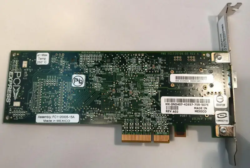 Emulex LPE1150-E 4Gbit PCIe x4 Κάρτα FC HBA μίας θύρας FC1120005-15A