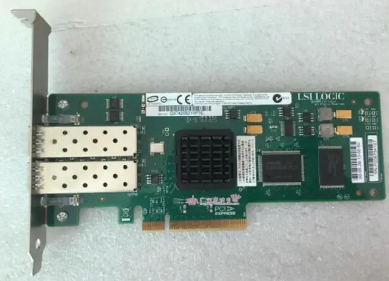 LSI Logic LSI7204EP Κάρτα HBA διπλής θύρας 4Gb Fibre Channel PCI-e x8 PCI-e x8