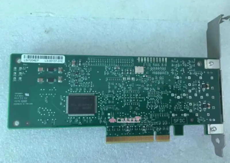 LSI Logic LSI7204EP Κάρτα HBA διπλής θύρας 4Gb Fibre Channel PCI-e x8 PCI-e x8