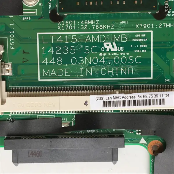 Μητρική πλακέτα Lenovo Yoga 500-14ACL S41-75 S41-35 LT415-AMD 14235-SC 448.03N04.0011