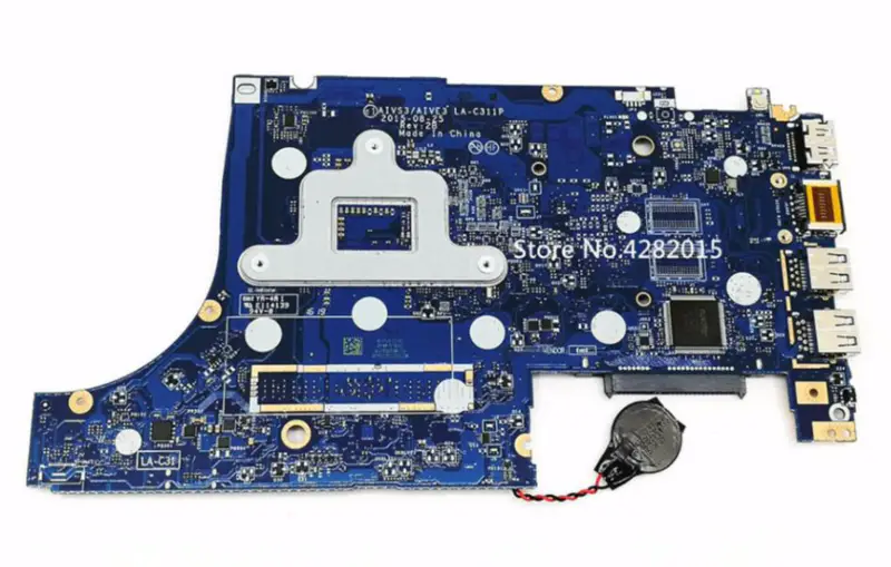 Μητρική πλακέτα Lenovo AIVS3/AIVE3 LA-C311P U31-70 για φορητούς υπολογιστές FRU/PN 5B20K83969 SR23Y I5-5200U DDR3L Mainboard
