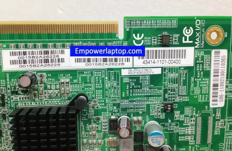 Βιομηχανική μητρική πλακέτα MB-UPFH01C REV D B48-STI6DB3G00D01A