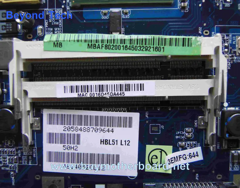 Acer MBAF802001 motherboard for AS3690 AS5610 AS5680