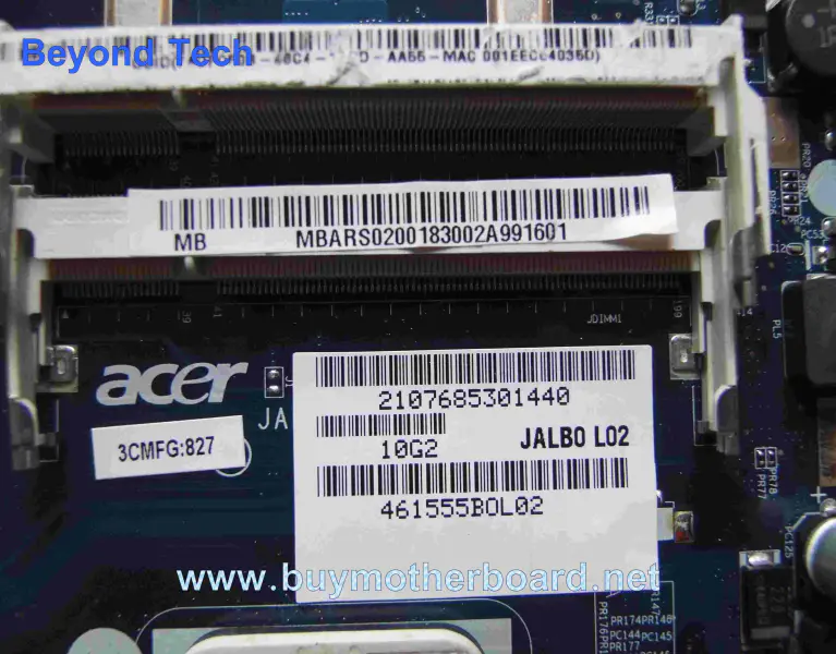 Acer MBARS02001 motherboard for AS5530