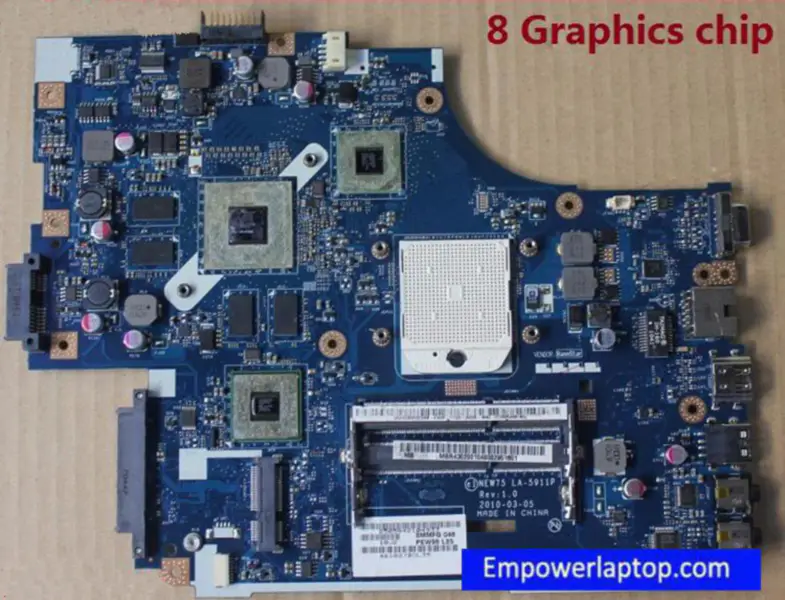 Μητρική πλακέτα Acer 5551 5552G 75 LA-5911P MBWM602001