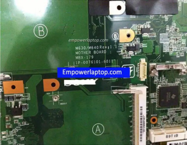 Sony MBX-179 M630 M640 1P-0076101-6011 Motherboard