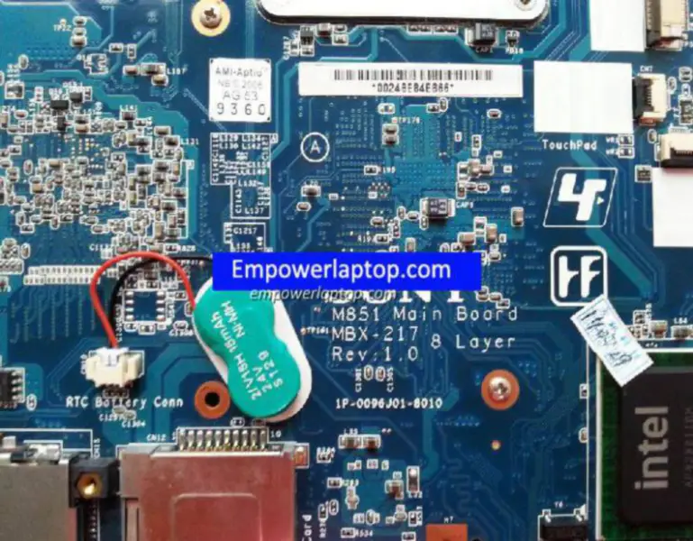 Μητρική πλακέτα Sony VGN-NW VGN-NW21F A1747079A A1747081A