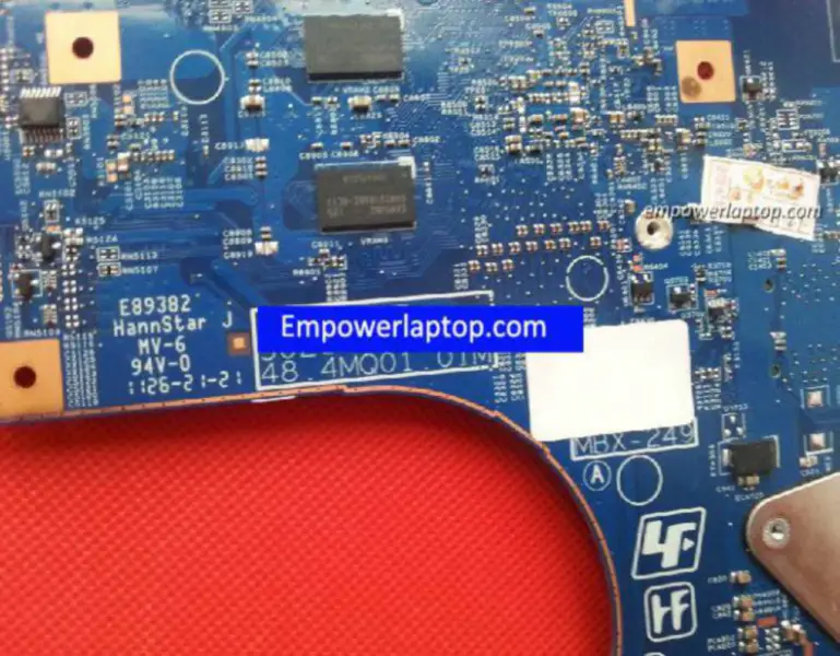 Μητρική πλακέτα Sony MBX-249 MBX-249 A1829664A 48.4MQ01.01M N12M-GS2-S-A1