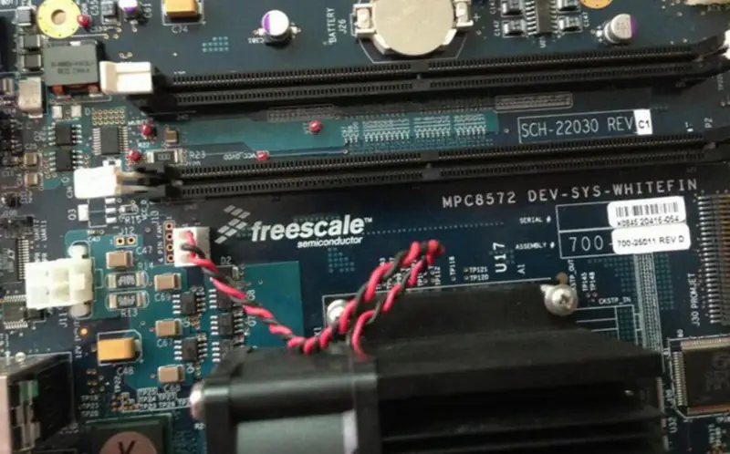 Μητρική πλακέτα MPC8572DS της Freescale Semiconductor