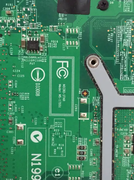 Μητρική πλακέτα MSI CR70 MS-17551