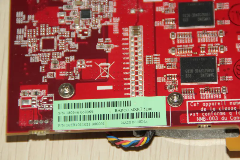 Κάρτα γραφικών BARCO MXRT 5200 AMD ATI FireGL V5600 512M