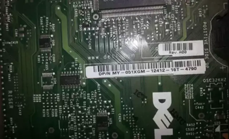 Μητρική κάρτα διακομιστή DELL OptiPlex GX110 370 CPU MY-051XGM με ISA