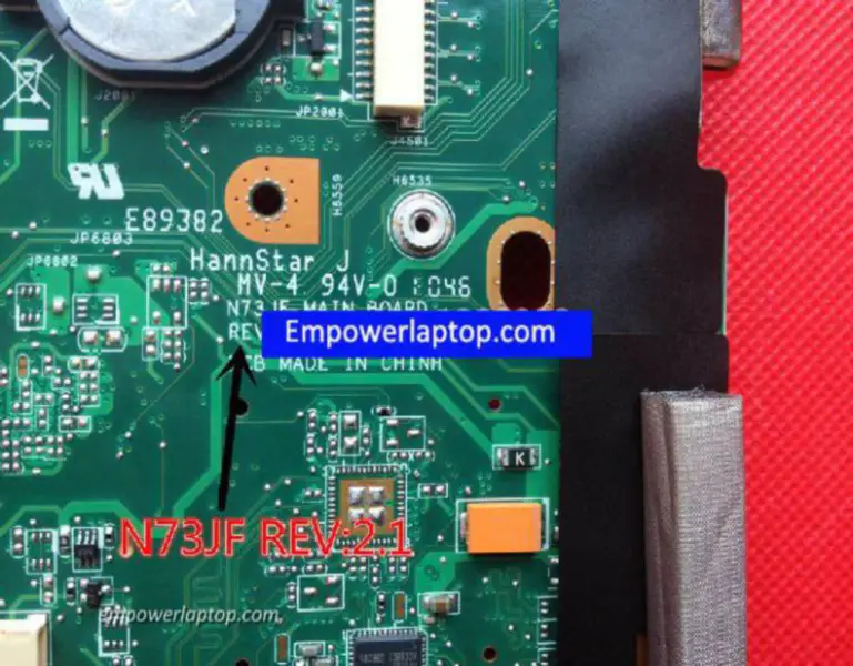 Μητρική πλακέτα Asus N73JG