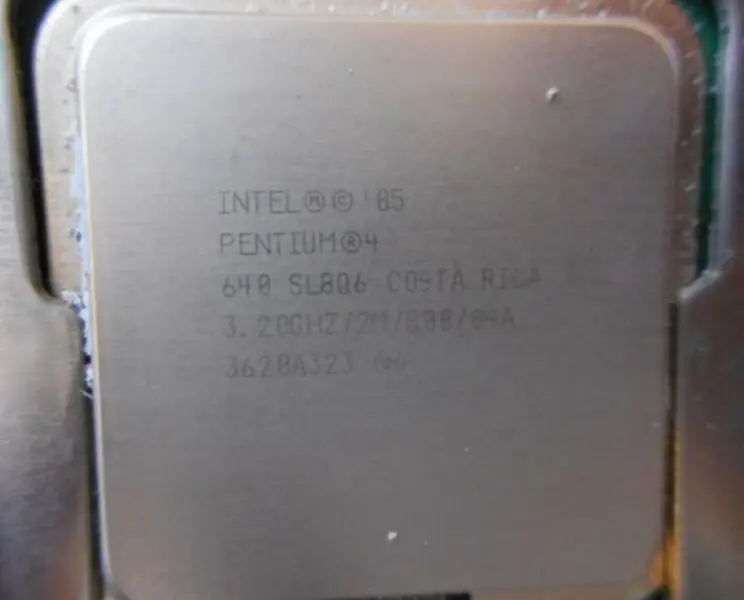 ND237 Μητρική πλακέτα Dell Optiplex GX620+PEN 4 SL8Q6 CPU CHO15 HJ781 X9681 CJ335 F8096 ND237