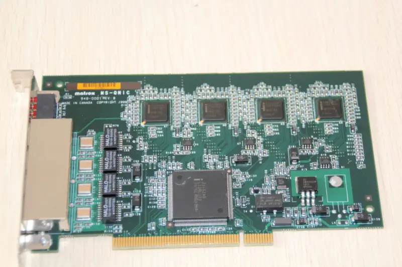 Κάρτα δικτύου Matrox NS-QNIC Quad 10/100 Ethernet Adapter 4 θυρών 100M για Intel 82559 Server