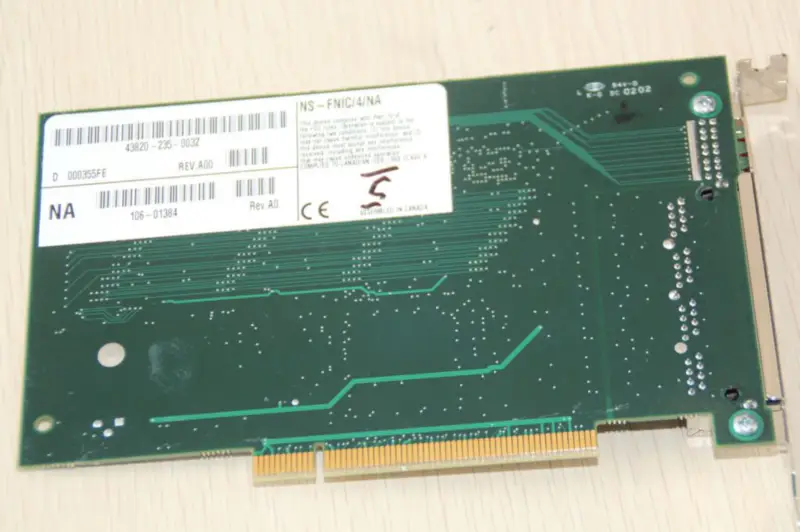 Κάρτα δικτύου Matrox NS-QNIC Quad 10/100 Ethernet Adapter 4 θυρών 100M για Intel 82559 Server