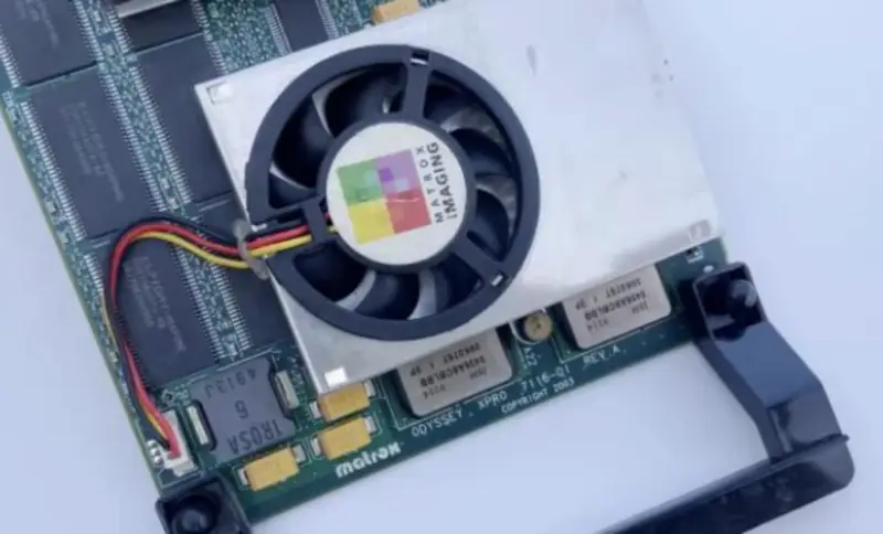 Matrox ODYSSEY XPRO 7116-01 REV.A OP413G1GDBCL 7027-0101 Αρπάχτης καρέ