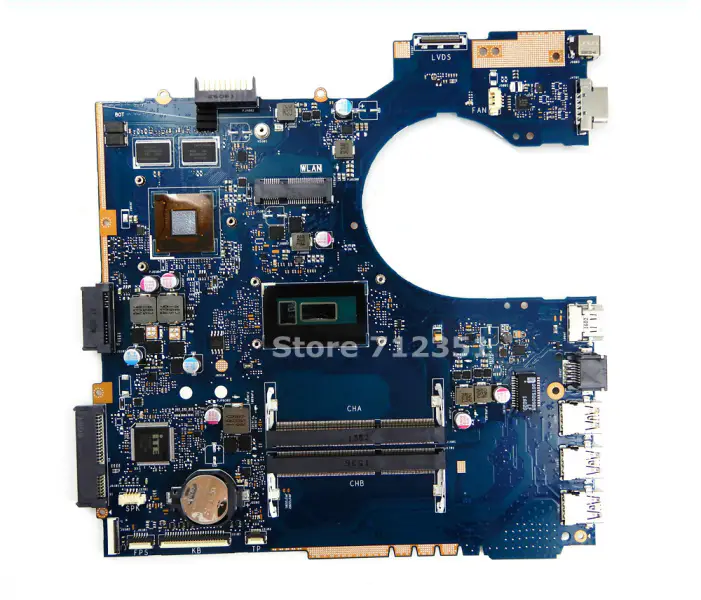 Asus P452LJ i3-5010 CPU GT920M 2GB REV 2.1 Μητρική πλακέτα για φορητό υπολογιστή ASUS P452 P452L