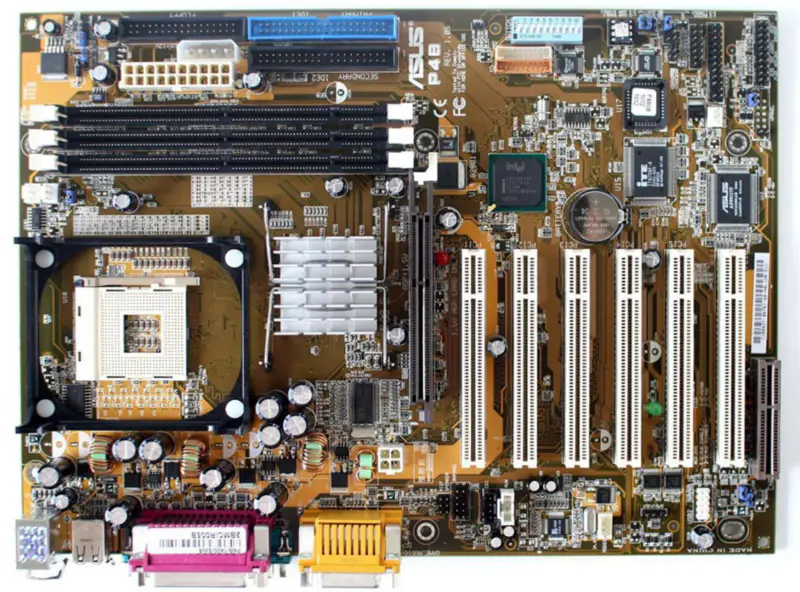 ASUS P4B REV.1.05 SWA 6P1C-UAYZ βιομηχανική μητρική κάρτα 6X PCI, 1X AGP, AUDIO