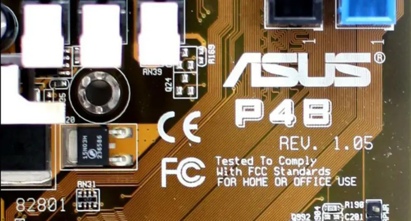 ASUS P4B REV.1.05 SWA 6P1C-UAYZ βιομηχανική μητρική κάρτα 6X PCI, 1X AGP, AUDIO