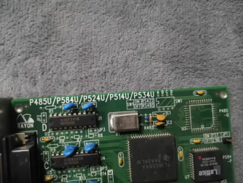 Rayon P584U P485U P524U P514U P534U 4 port RS232 PCI Card