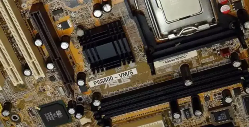 Μητρική πλακέτα Asus P5P800-VM/S 865G LGA 775 με 2*IDE 2*SATA
