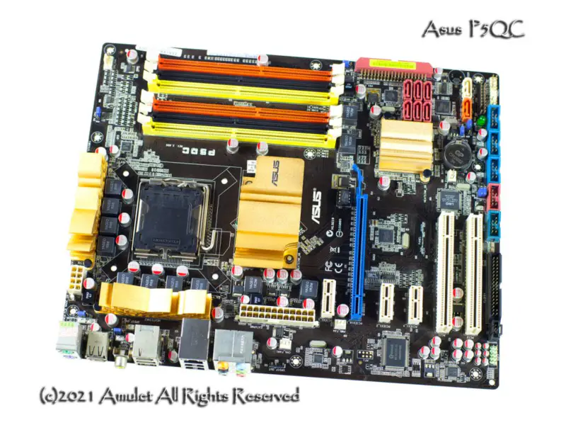 Μητρική πλακέτα Asus P5QC P45 DDR2+DDR3 LGA775 ATX 8G