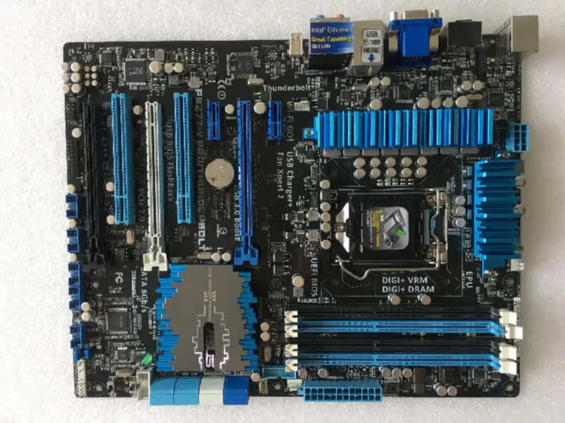 ASUS P8Z77-V PRO/Thunderbolt Μητρική πλακέτα επιτραπέζιων υπολογιστών Z77 Socket LGA 1155 i3 i5 i7 DDR3 32G ATX