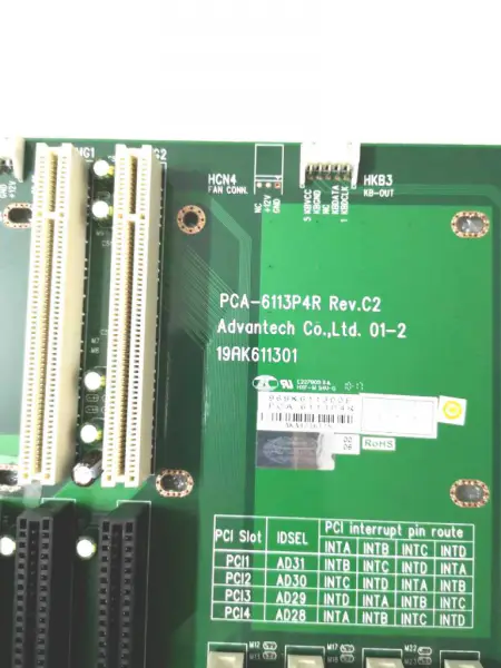 Βιομηχανική μητρική πλακέτα Advantech IPC-610 IPC-610H PCA-6113P4R Rev.C2
