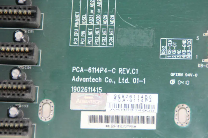 Μητρική πλακέτα Advantech IPC-610H PCA-6114P4-C