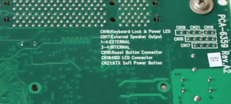 Advantech PCA-6359L Rev.A2 Βιομηχανική μητρική πλακέτα PCA-6359