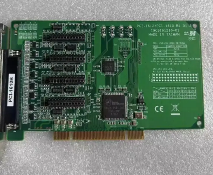Advantech PCI-1610B Κάρτα σειριακής σύνδεσης PCI-1612/PCI-1610 B1 της Advantech