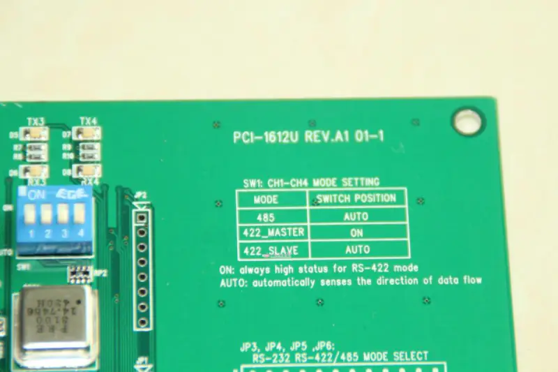 Advantech PCI-1612U A1 01-1 Κάρτα βιομηχανικής επικοινωνίας