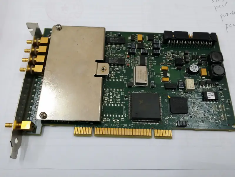 NI PCI-4474 778729-01 Κάρτα συλλογής δυναμικού σήματος 4 καναλιών 24 bit