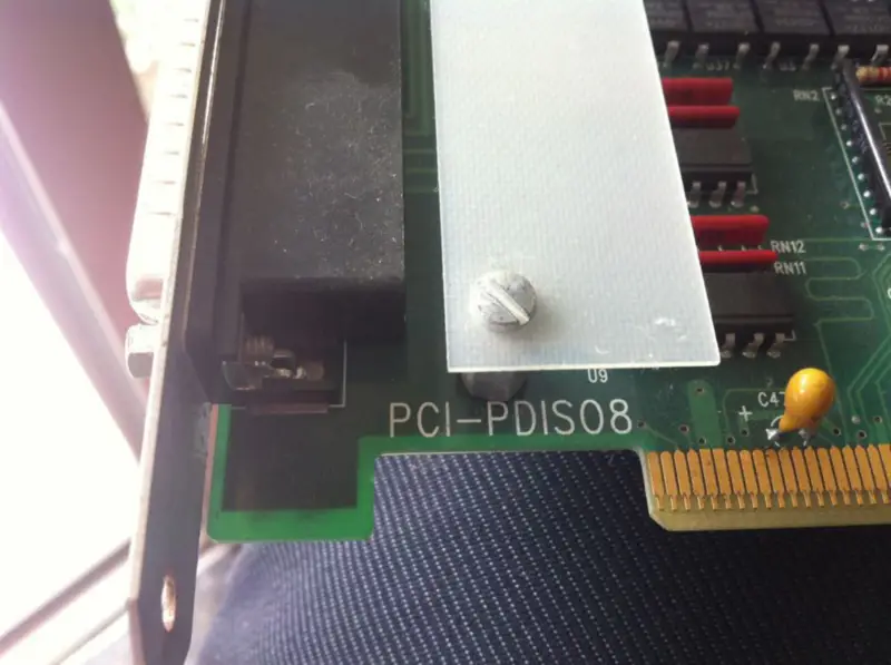 PCIP-SCOPE Κάρτα εγγραφής δεδομένων PCI-PDIS08