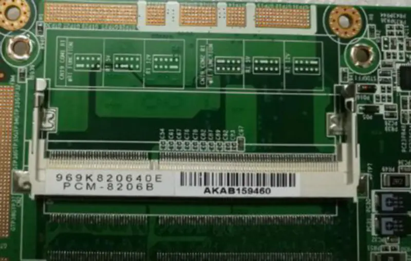 Advantech PCM-8206B REV.A1 19AK820620-02 969K820640E βιομηχανική μητρική πλακέτα