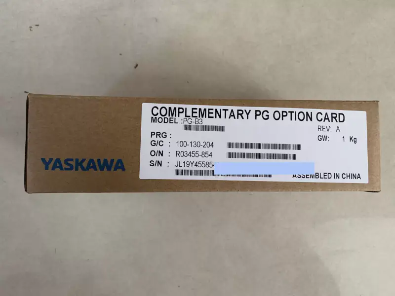 Yaskawa PG-B3 Δωρεάν κάρτα επιλογών PG