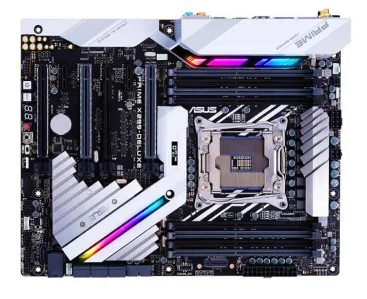 Μητρική πλακέτα ASUS PRIME X299-DELUXE LGA2066 DDR4 USB 3.1 X299 ATX με Dual Gigabit LAN και 802.11AD WIF