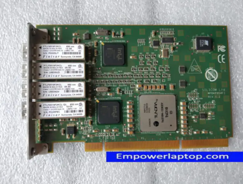SILICOM PXG4FI ΑΝΤΑΠΛΑΣΙΑΣΤΗΣ SERVER PCI-X Gigabit Ethernet Fiber(SX) τεσσάρων θυρών