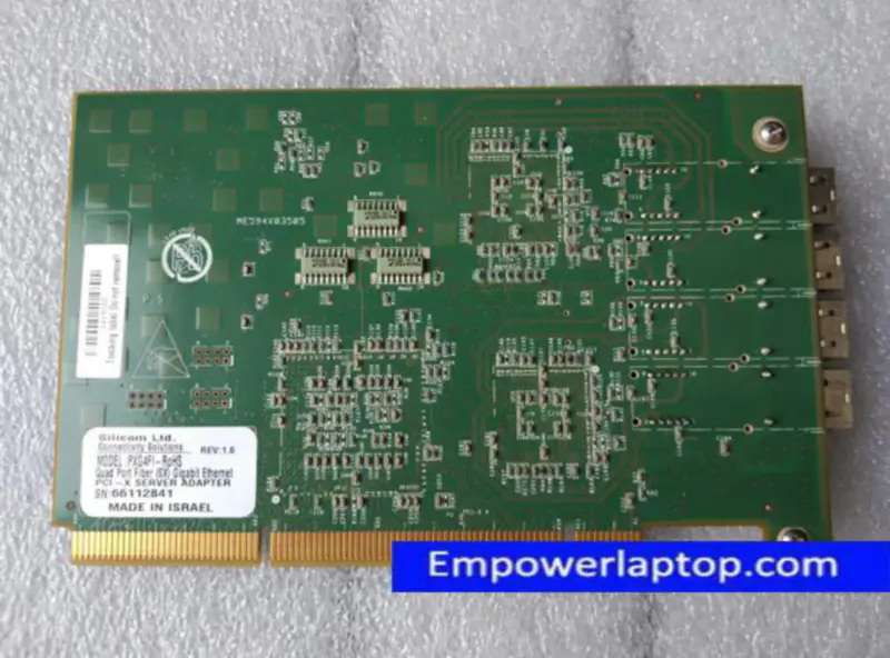 SILICOM PXG4FI ΑΝΤΑΠΛΑΣΙΑΣΤΗΣ SERVER PCI-X Gigabit Ethernet Fiber(SX) τεσσάρων θυρών