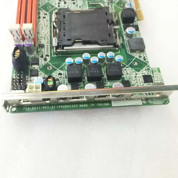 Pca-6011 Rev: a1 Pca-6011vg Βιομηχανική μητρική πλακέτα συσκευής ελέγχου Μητρική πλακέτα με Cpu
