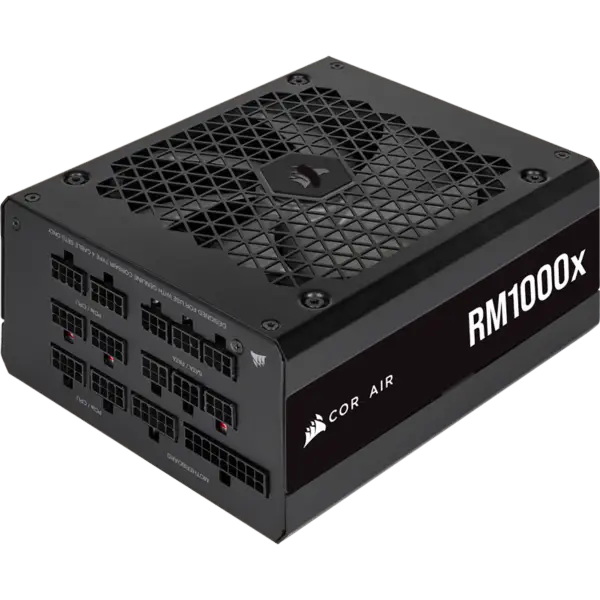 Μονάδες τροφοδοσίας ρεύματος Cors Air Psu Rm1000x 1000w Gold Full Module Fan Start-stop Intelligent Wake-up Rps0125 Υποστήριξη Rtx 4090