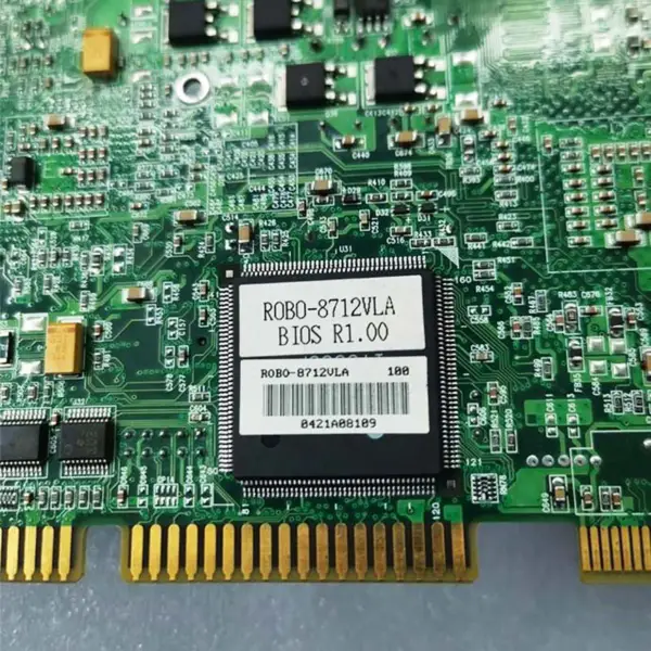 Robo-8712vla Bios R1.00 With Memory And Fan Industrial Control Motherboard
