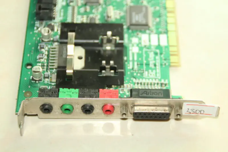 Creative S3300 PCI 4.1 Υποστήριξη κάρτας ήχου xp/win7 32bit